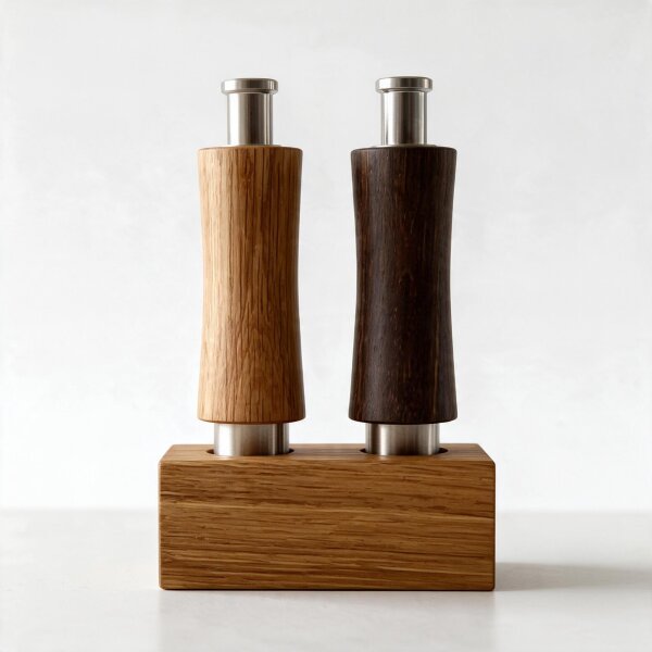Einhand-Salz-/Pfeffermühle Set