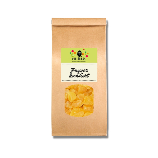 Kandierte Ingwerwürfel (Bio)